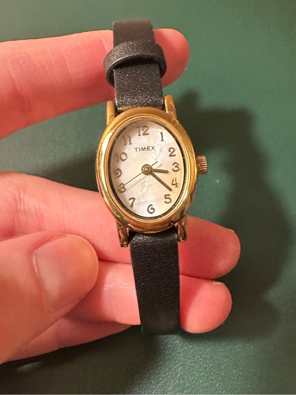 Timex Cavatina with Mother of Pearl Face